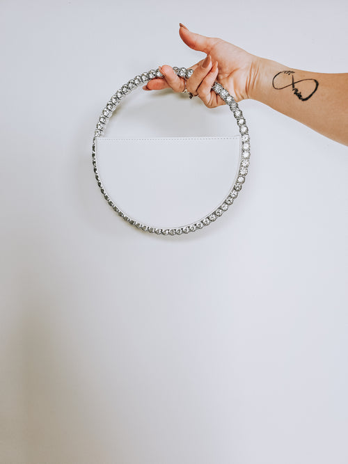 Crystal Circular Bag