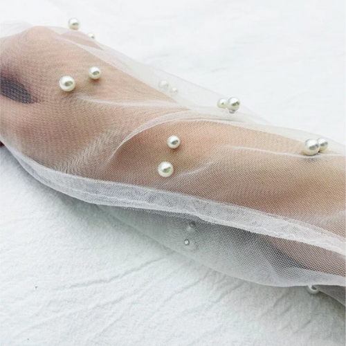 Fingerless Pearl Gloves